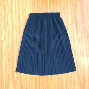 Zara Skirts - Zara Navy Pleated Skirt Zara Skirts - Zara Navy Pleated Skirt